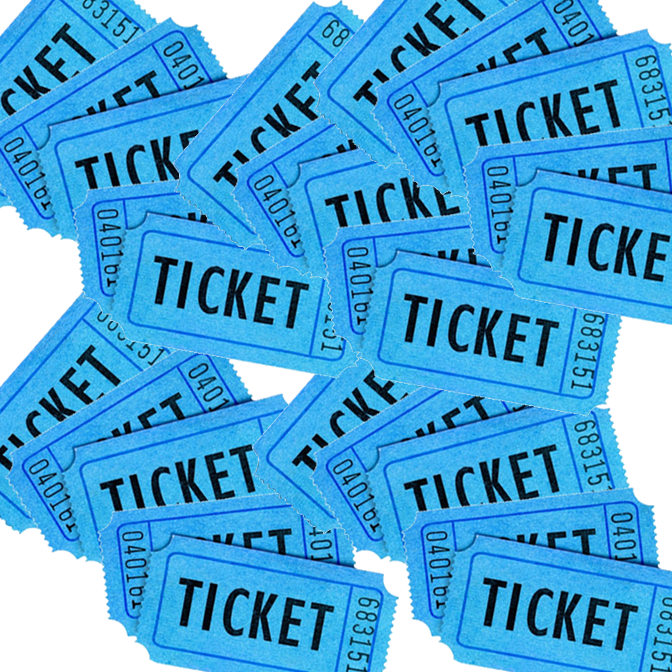 Fun Run Raffle Tickets 30 for $20